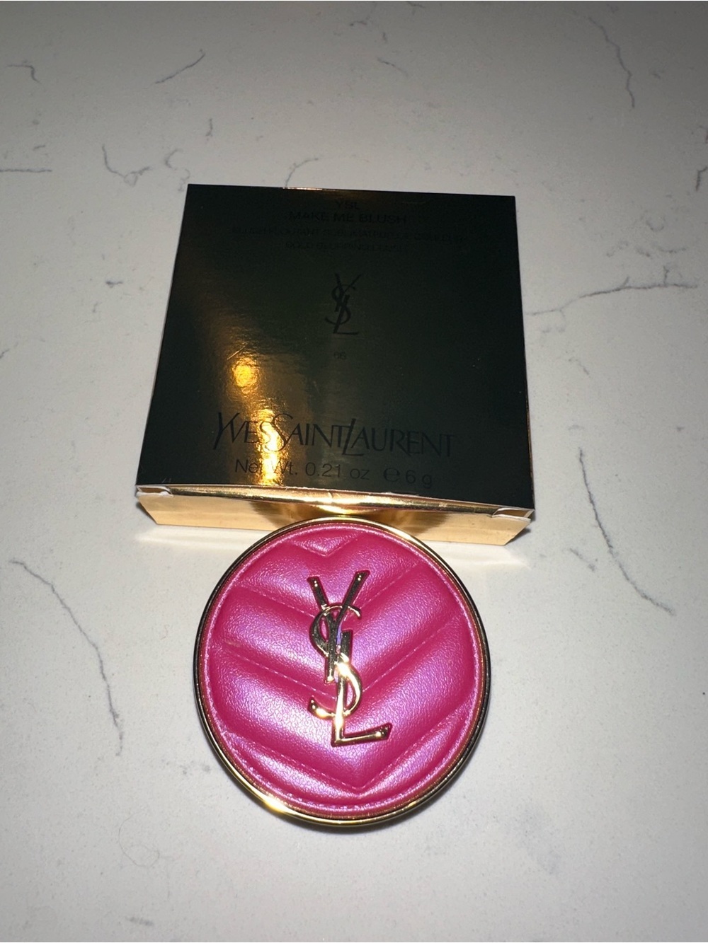 Yves Saint Laurent Make Me Blush #66 Fuchsia Fizz NIB